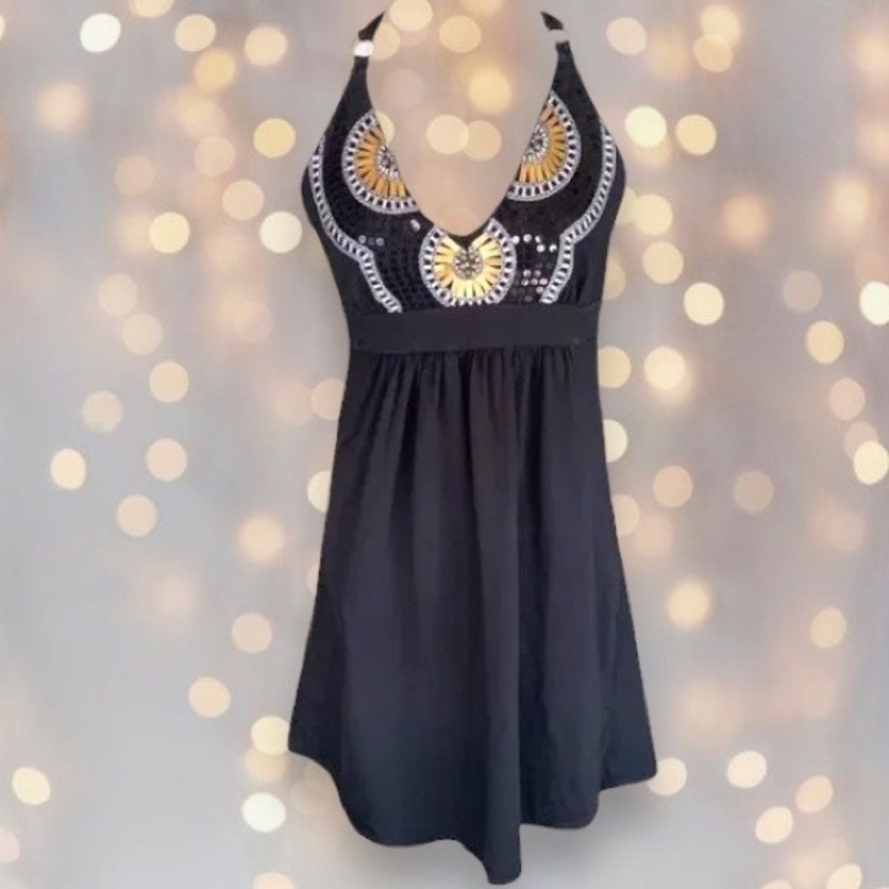 Victoria's Secret Black Best Kept Tank Top/Cami sun dress  size S